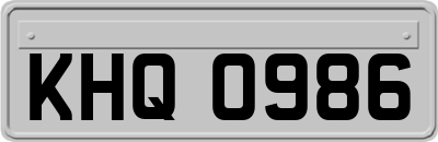 KHQ0986