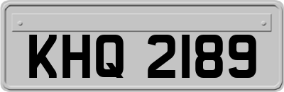 KHQ2189