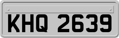 KHQ2639