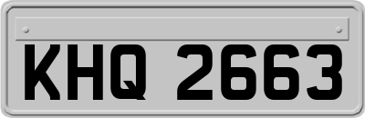 KHQ2663