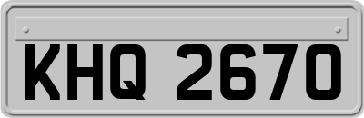 KHQ2670