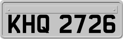 KHQ2726