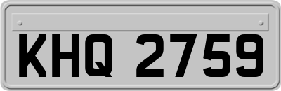 KHQ2759