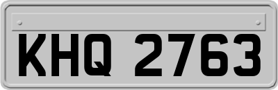 KHQ2763
