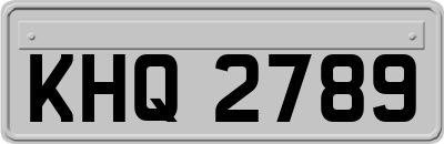 KHQ2789