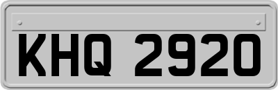 KHQ2920