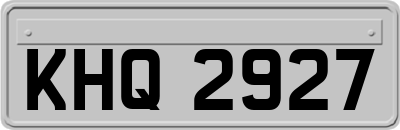 KHQ2927