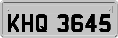 KHQ3645