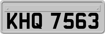 KHQ7563