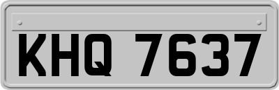 KHQ7637