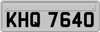 KHQ7640