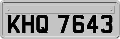 KHQ7643