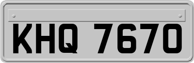 KHQ7670