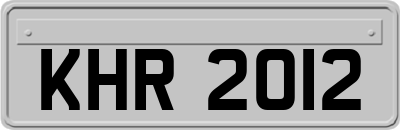 KHR2012