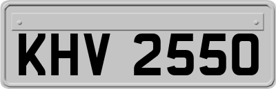 KHV2550