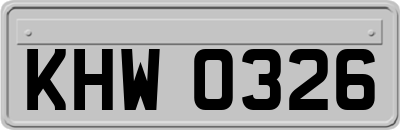 KHW0326