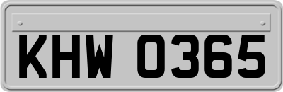 KHW0365