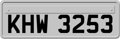 KHW3253