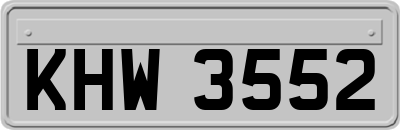 KHW3552