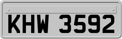 KHW3592