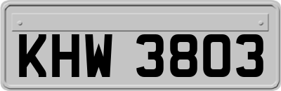 KHW3803