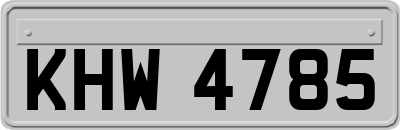 KHW4785