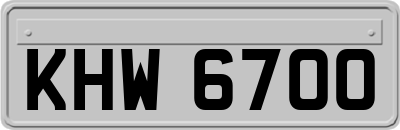 KHW6700