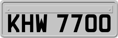 KHW7700