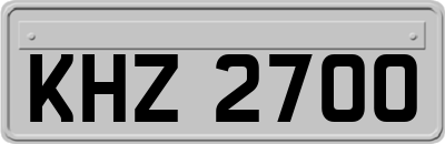 KHZ2700