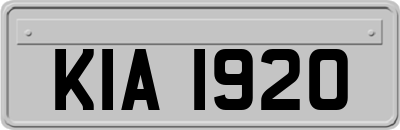 KIA1920