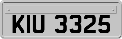 KIU3325