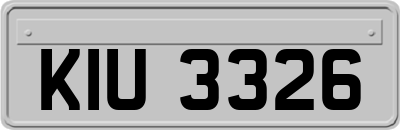 KIU3326