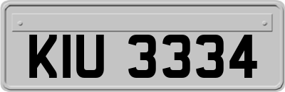 KIU3334