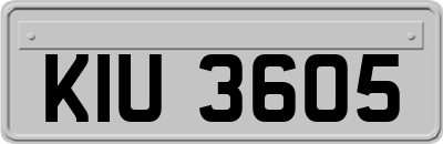 KIU3605