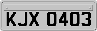 KJX0403