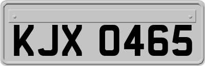 KJX0465