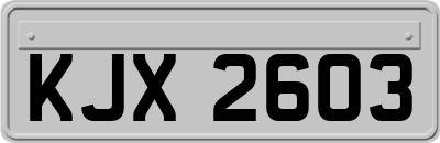KJX2603