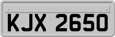KJX2650