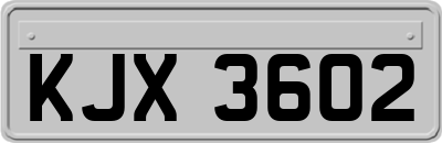 KJX3602