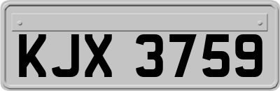 KJX3759