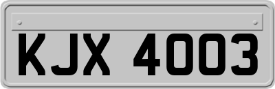 KJX4003