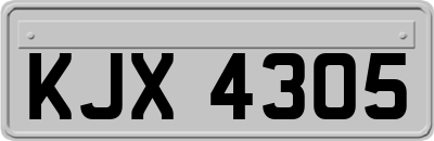 KJX4305