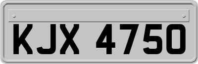 KJX4750