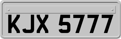 KJX5777