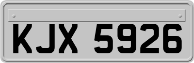 KJX5926