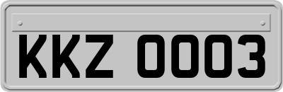 KKZ0003