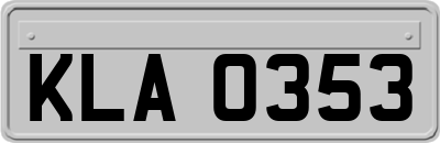 KLA0353