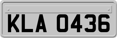 KLA0436