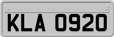 KLA0920
