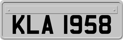 KLA1958